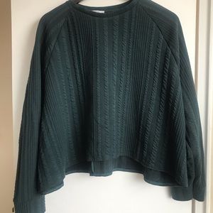 Emerald green sweater